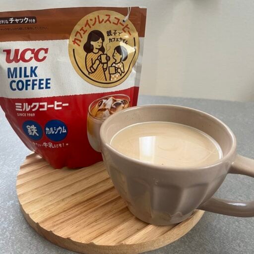 【牛乳を注ぐだけ】カフェインレス”UCC ミルクコーヒー”パウダータイプが登場♪