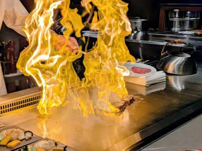 ホテル阪神大阪のステーキハウス｢ロイン｣⑧