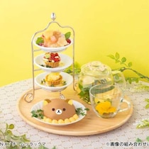 リラックマテーマカフェ2026♡ごゆるり夢の旅アフタヌーンティー開催