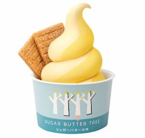 シュガーバターの木 ソフトクリーム♡スイートポテト新作登場