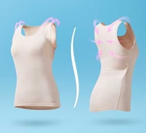 Styleのインナーウェアシリーズにタンクトップ新作♡姿勢サポートで美シルエット