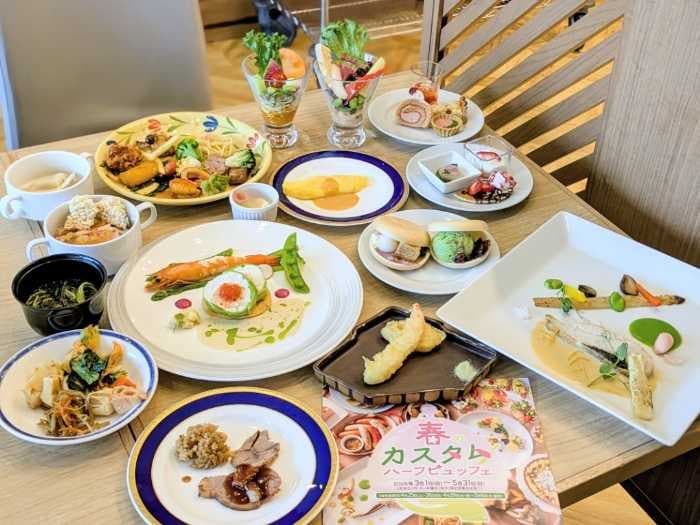 京都新阪急ホテルの｢春のカスタムハーフビュッフェ｣①