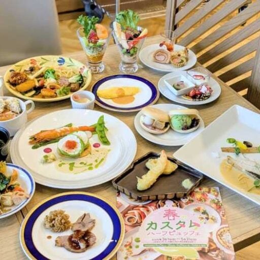 京都新阪急ホテル｢春のカスタムハーフビュッフェ｣!メイン料理が選べて満足度あり