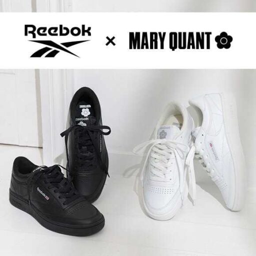 リーボック×マリークワント初コラボ♡限定スニーカー登場