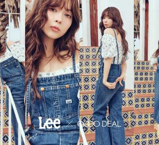 COCO DEALとLeeの限定コラボ♡美シルエットデニム3型が登場