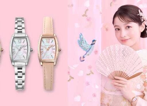 橋本環奈着用AngelHeart新作♡桜が揺れる日本製ウォッチが登場