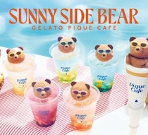 gelato pique cafeの限定フェア開催♡カラフルベアのトロピカルスイーツが登場