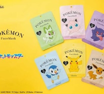 ポケモン×Lovisiaの新作フェイスマスク登場♡可愛さと美肌ケアを同時に叶える