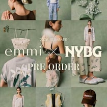 emmi×NYBGコラボ登場♡大人女性のための洗練ボタニカルウェア
