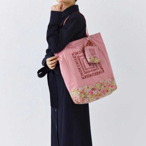 紀ノ国屋×リバティプリント♡華やか花柄エコバッグが新登場