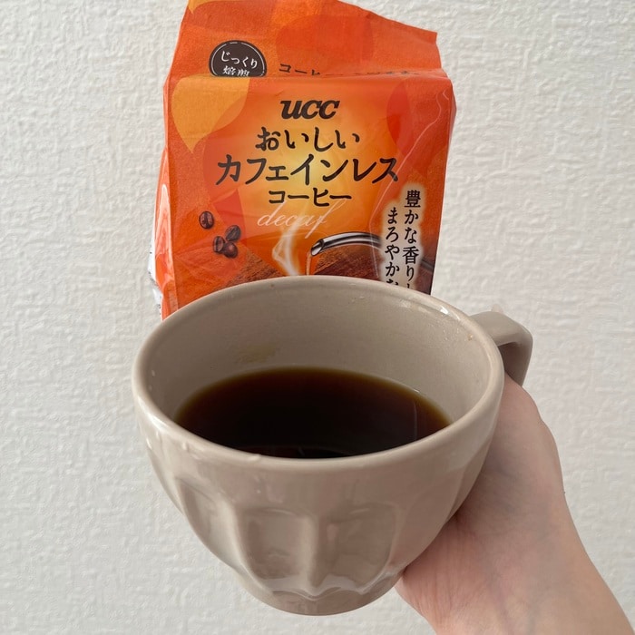 UCC上島珈琲のUCC おいしいカフェインレスコーヒー④
