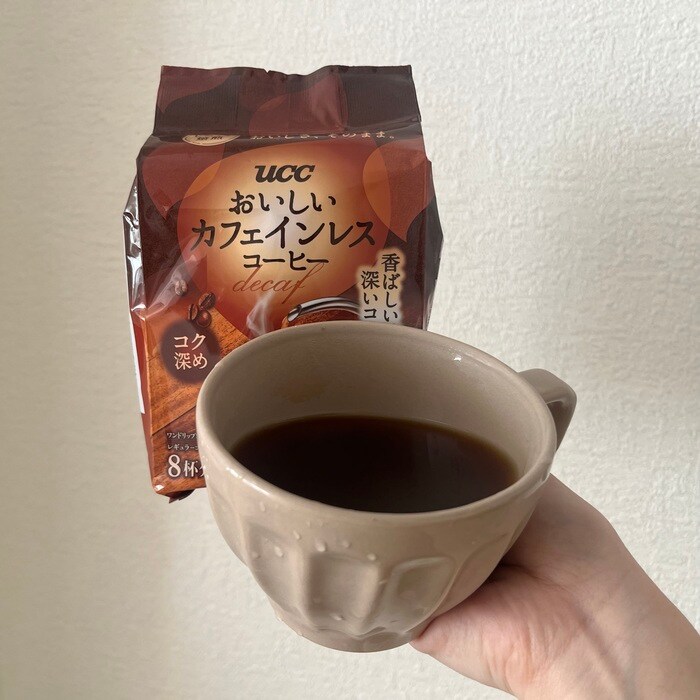 UCC上島珈琲のUCC おいしいカフェインレスコーヒー⑦