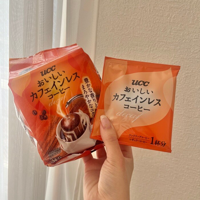 UCC上島珈琲のUCC おいしいカフェインレスコーヒー⑫