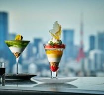 品川プリンスホテルで楽しむ贅沢パフェ♡夜景と味わう大人の〆パフェ体験