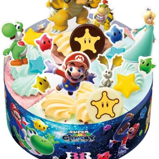 サーティワン×スーパーマリオギャラクシー新作登場！限定ケーキが可愛すぎる