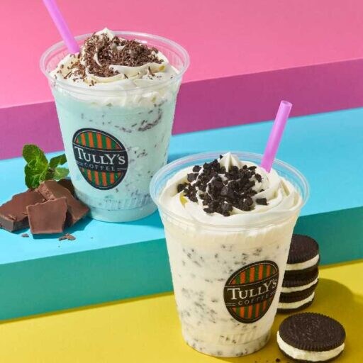 タリーズ初のチョコミント登場♡爽快シェイクで夏気分を満喫