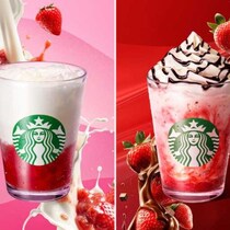 スターバックスのイチゴ新作は見逃せない♡ohoraコラボネイルも登場