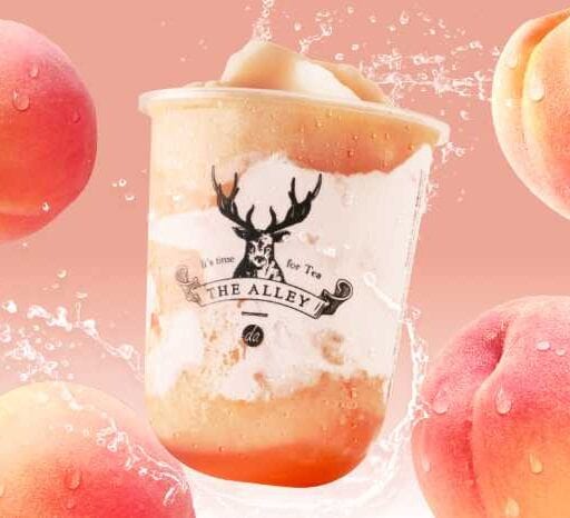 THE ALLEY「ピーチティーグルト」が登場♡初夏に楽しむ爽やかフローズンドリンク