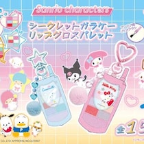サンリオキャラクターズのリップグロスパレット登場♡懐かしガラケー風コスメに注目
