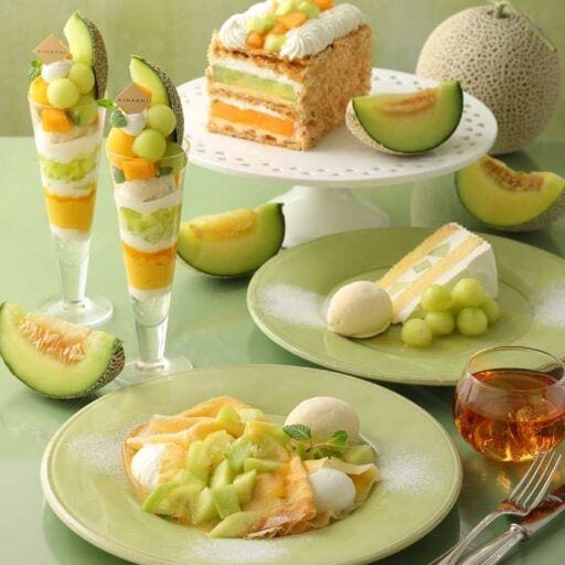 キハチ カフェのメロンフェア開催♡初夏限定スイーツが勢ぞろい