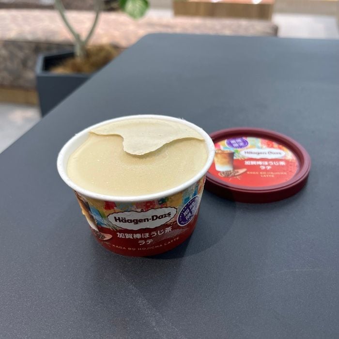 ハーゲンダッツの加賀棒ほうじ茶ラテ③