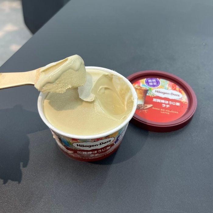 ハーゲンダッツの加賀棒ほうじ茶ラテ⑤