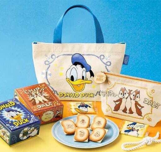 ドナルドダックとチップ＆デールの可愛さ満点♡東京ばな奈の限定ショコラサンド登場