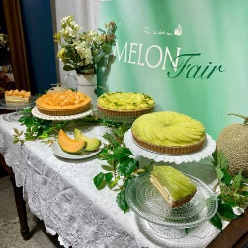 キル フェ ボンのMELONフェアが開幕♡ときめきの華やかメロンタルト