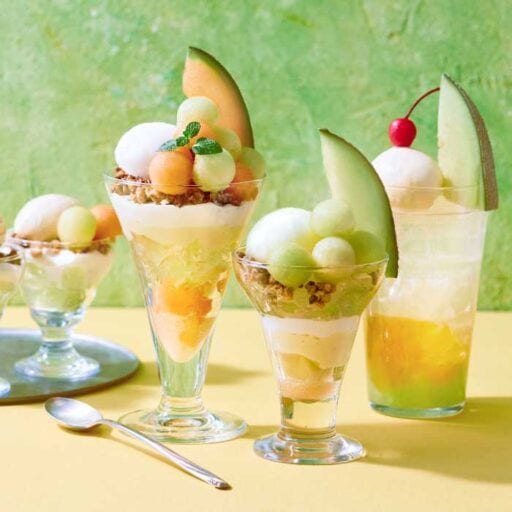 Afternoon Teaで楽しむ♡初夏限定メロンスイーツ＆贅沢パフェ特集