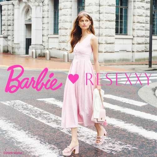 RESEXXYとバービーの夢コラボ♡ピンク＆ブラックの新作に注目
