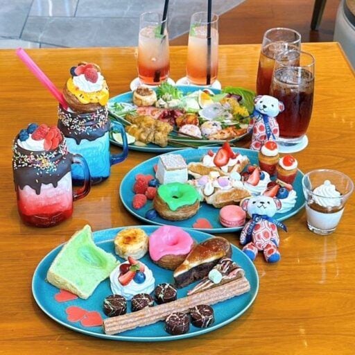 【コンラッド大阪】世界のトレンドに旅気分♡フリークシェイクも楽しめるスイーツビュッフェ