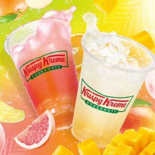 夏限定♡クリスピー・クリーム・ドーナツの爽やかフルーツソーダ新発売