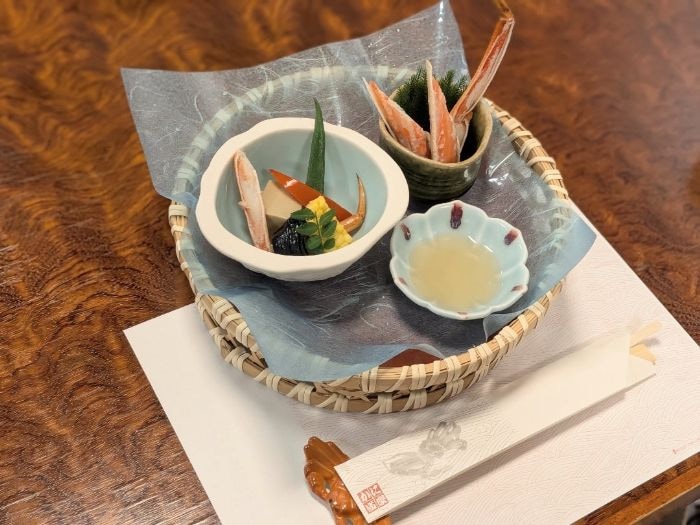 ｢かに道楽｣の彩かに造り会席フェア②