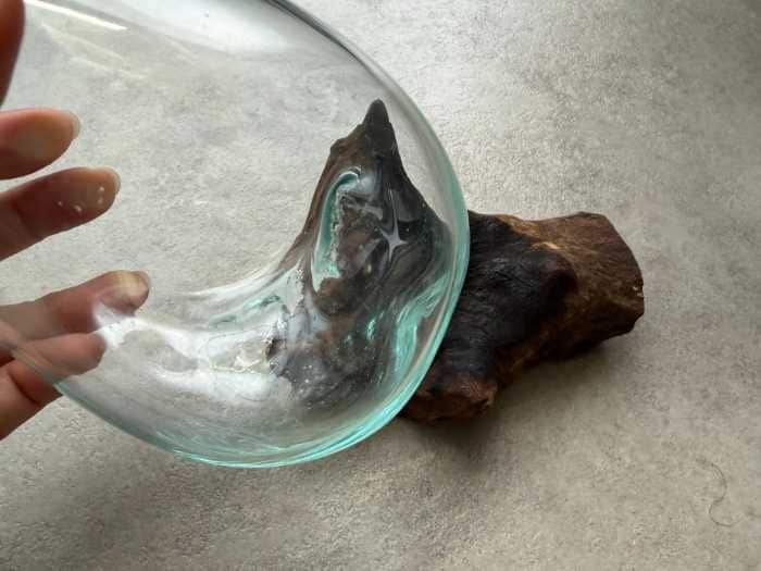 流木ガラス