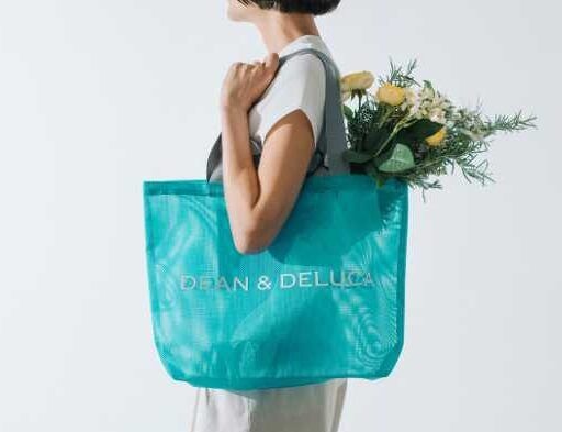 DEAN & DELUCAのメッシュトートバッグ登場!爽やかな限定ターコイズで夏支度