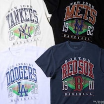 フォーティーセブンのTシャツ新作登場！MLB球団を描いたヴィンテージ風デザインに注目