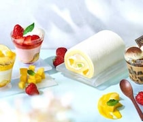コロンバンの夏限定スイーツ登場！ひんやり冷菓と爽やかロールケーキを満喫