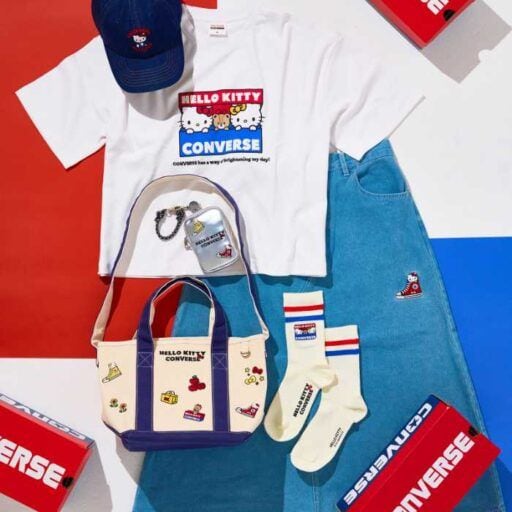 CONVERSE×HELLO KITTYがPLAZA限定で登場！全20アイテムのコラボコレクション