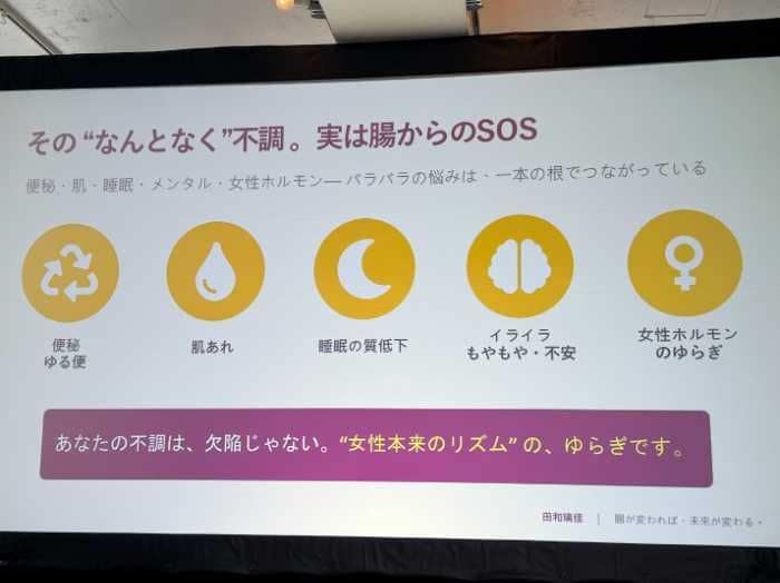「One & Only マイクロバイオーム ラボ」のセミナー②
