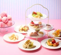 タカノフルーツパーラーで桃食べ放題♡贅沢アフタヌーンティーが登場