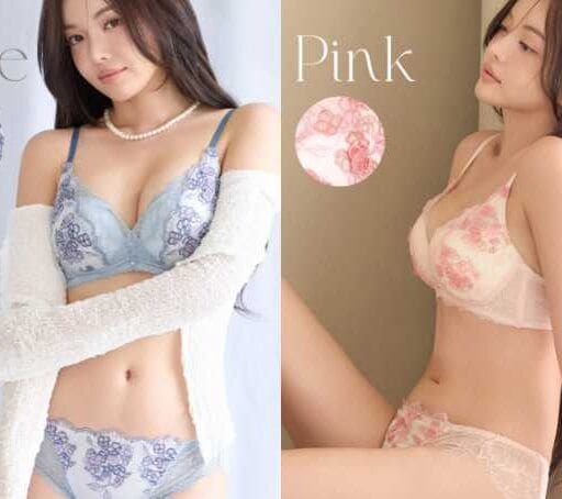 tu-hacciの新作ノンワイヤーブラ登場♡紫陽花レースが彩る初夏ランジェリー