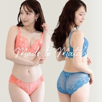グラモアブラに新色登場♡涼しげブルーと血色ピーチで夏支度