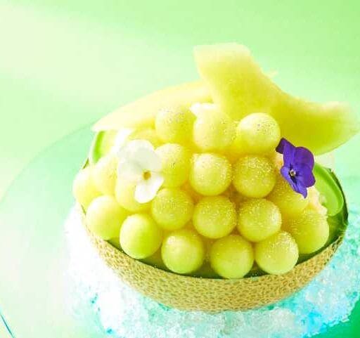 ホテル日航大阪のかき氷が豪華すぎる♡メロン1玉使用の夏限定スイーツ登場