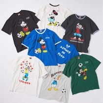 JOURNAL STANDARDのミッキーマウス別注Tシャツ♡レトロスポーツな新作に注目