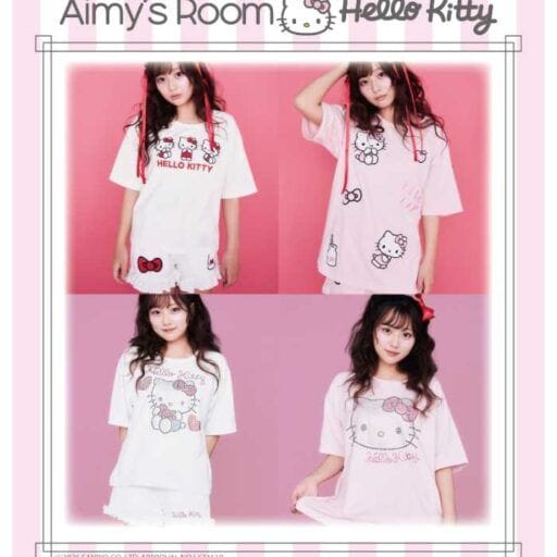 Aimy’s Room×ハローキティの新作ルームウェア登場♡ガーリーな限定コラボに注目
