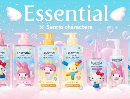 Essential Premium×サンリオキャラクターズ限定ボトル登場♡天使デザインに注目