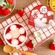 やわもちアイスとかき氷の贅沢な出会い♡いちご練乳氷が夏限定で登場