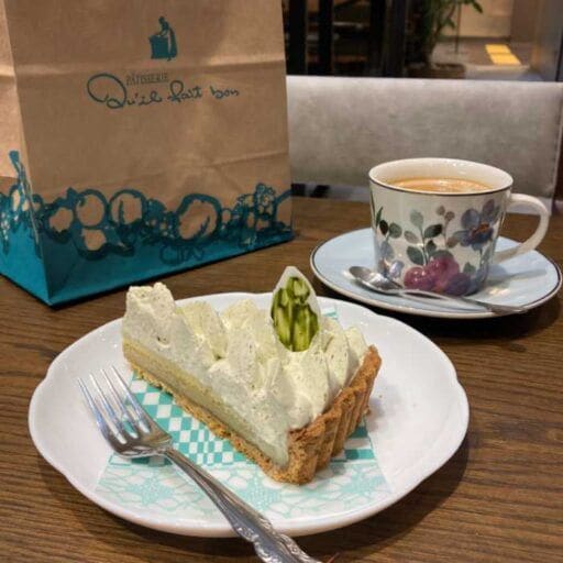 【キル フェ ボン】浜松店でテイクアウト!菊川新茶タルトを実食レポ