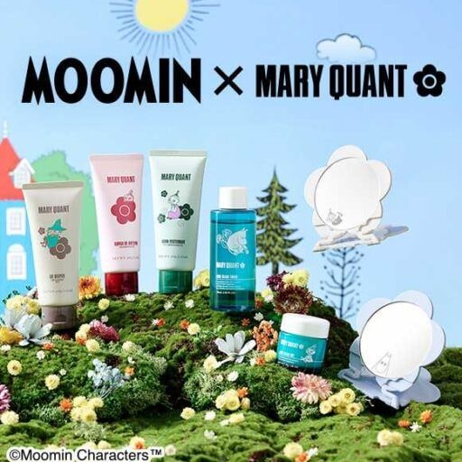 マリークワント×ムーミン限定コレクション登場!癒やしのスキンケア&ミラーに注目