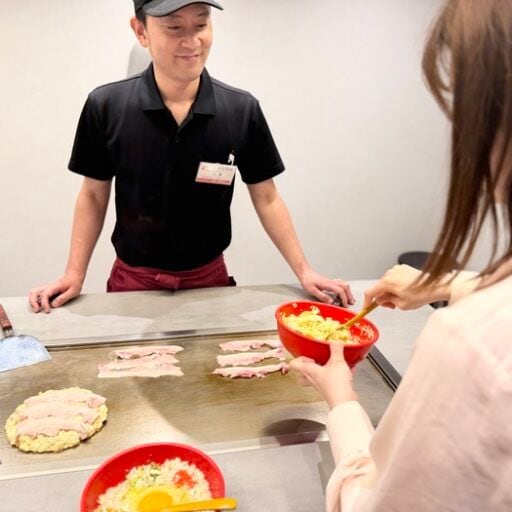 【お好み焼ゆかり】初プロデュースの宿泊施設！プロのシェフから学ぶ「お好み焼体験教室」